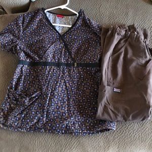Scrub set size XS